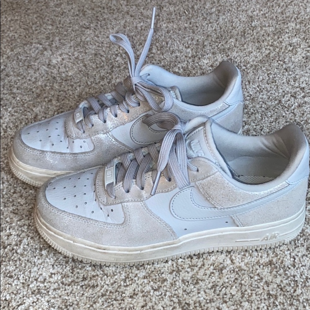 Limited Edition Metallic Air Force 1’s